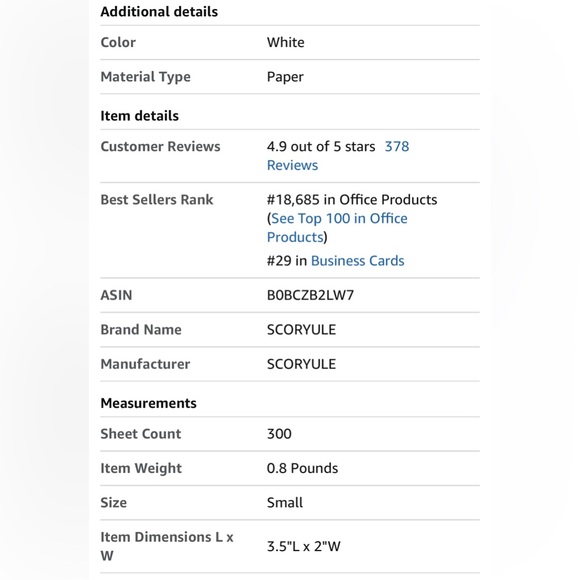 300PCS Thank You For Supporting My Business Cards, 6 Styles-2"x3.5" New in pack - Picture 7 of 7